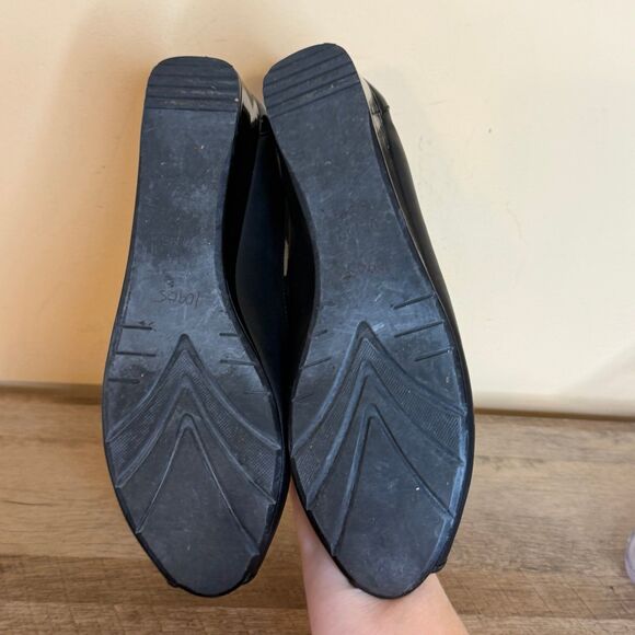 Vaneli Black Peep Toe Wedge Pumps – Women’s Size 12M shoes - Picture 6 of 7